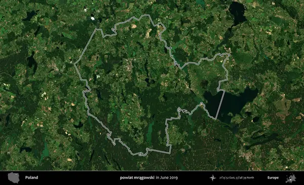 powiat mragowski. Polonya 'nın idari bölgesini Haziran 2019' da çekilen Kopernik Nöbetçi karolarından oluşan bir uydu görüntüsüne göre özetledik.