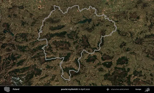 powiat myslenicki. Polonya 'nın idari bölgesini Nisan 2020' de çekilen Kopernik Nöbetçi karolarından oluşan bir uydu görüntüsüne göre özetledik.