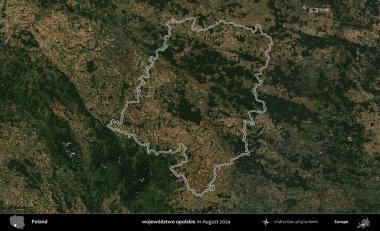 wojewodzZ iki opolskie. Polonya 'nın idari bölgesini Ağustos 2024' te çekilen Kopernik Nöbetçi karolarından oluşan bir uydu görüntüsüne göre özetledik.