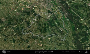 powiat piaseczynski. Polonya 'nın idari bölgesini Haziran 2018' de çekilen Kopernik Nöbetçi karolarından oluşan bir uydu görüntüsüne göre özetledik.