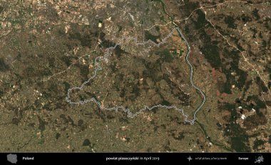 powiat piaseczynski. Polonya 'nın idari bölgesini Nisan 2019' da çekilen Kopernik Nöbetçi karolarından oluşan bir uydu görüntüsüne göre özetledik.