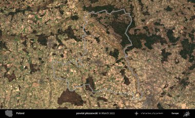 powiat pleszewski. Polonya 'nın idari bölgesini Mart 2022' de çekilen Kopernik Sentinel karolarından oluşan bir uydu görüntüsü ile özetledik.