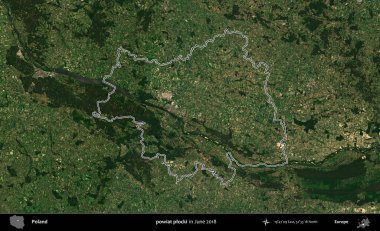 powiat plocki. Polonya 'nın idari bölgesini Haziran 2018' de çekilen Kopernik Nöbetçi karolarından oluşan bir uydu görüntüsüne göre özetledik.