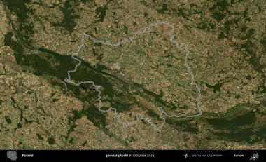 powiat plocki. Polonya 'nın idari bölgesini, Ekim 2024' te çekilen Kopernik Nöbetçi karolarından oluşan bir uydu görüntüsüne göre özetledik.
