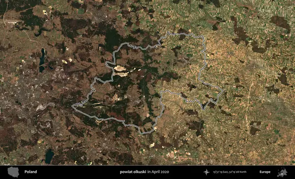 powiat olkuski. Polonya 'nın idari bölgesini Nisan 2020' de çekilen Kopernik Nöbetçi karolarından oluşan bir uydu görüntüsüne göre özetledik.