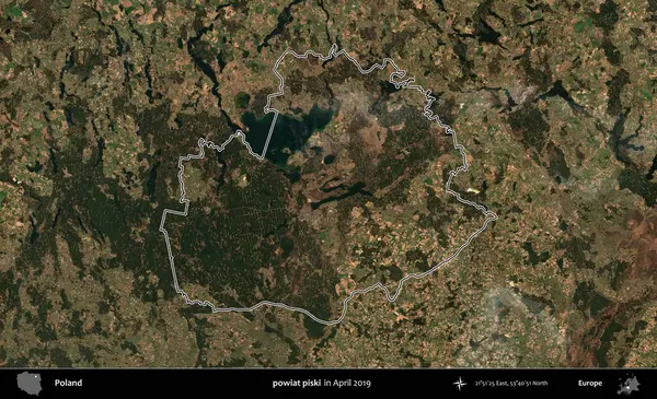 powiat piski. Polonya 'nın idari bölgesini Nisan 2019' da çekilen Kopernik Nöbetçi karolarından oluşan bir uydu görüntüsüne göre özetledik.