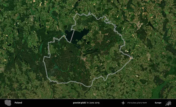 powiat piski. Polonya 'nın idari bölgesini Haziran 2019' da çekilen Kopernik Nöbetçi karolarından oluşan bir uydu görüntüsüne göre özetledik.