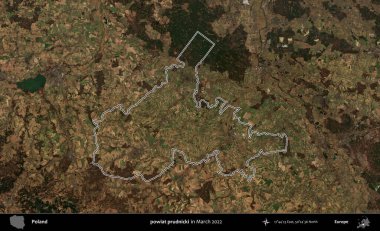 powiat prudnicki. Polonya 'nın idari bölgesini Mart 2022' de çekilen Kopernik Sentinel karolarından oluşan bir uydu görüntüsü ile özetledik.