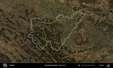 powiat przemyski. Polonya 'nın idari bölgesini Nisan 2020' de çekilen Kopernik Nöbetçi karolarından oluşan bir uydu görüntüsüne göre özetledik.