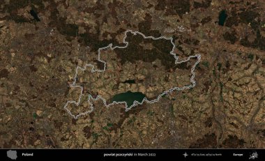 powiat pszczynski. Polonya 'nın idari bölgesini Mart 2022' de çekilen Kopernik Sentinel karolarından oluşan bir uydu görüntüsü ile özetledik.