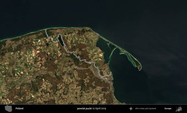 powiat pucki. Polonya 'nın idari bölgesini Nisan 2019' da çekilen Kopernik Nöbetçi karolarından oluşan bir uydu görüntüsüne göre özetledik.