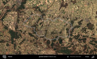 powiat rawicki. Polonya 'nın idari bölgesini Mart 2022' de çekilen Kopernik Sentinel karolarından oluşan bir uydu görüntüsü ile özetledik.