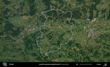 powiat ropczycko-sedziszowski. Polonya 'nın idari bölgesini Haziran 2022' de çekilen Kopernik Sentinel karolarından oluşan bir uydu görüntüsü ile özetledik.