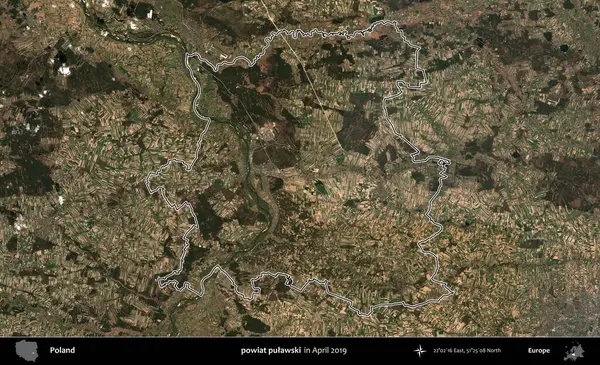 powiat pulawski. Polonya 'nın idari bölgesini Nisan 2019' da çekilen Kopernik Nöbetçi karolarından oluşan bir uydu görüntüsüne göre özetledik.