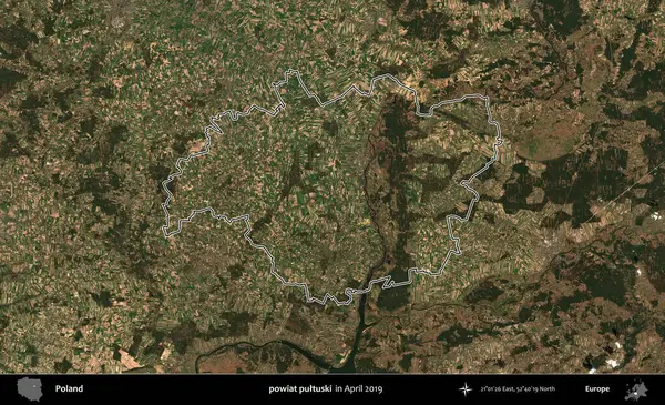 powiat pultuski. Polonya 'nın idari bölgesini Nisan 2019' da çekilen Kopernik Nöbetçi karolarından oluşan bir uydu görüntüsüne göre özetledik.