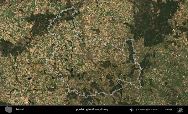 powiat rypinski. Polonya 'nın idari bölgesini Nisan 2019' da çekilen Kopernik Nöbetçi karolarından oluşan bir uydu görüntüsüne göre özetledik.