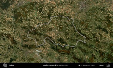 powiat strzyzowski. Polonya 'nın idari bölgesini, Ekim 2018' de çekilen Kopernik Nöbetçi karolarından oluşan bir uydu görüntüsüne göre özetledik.