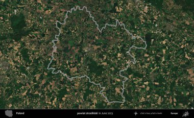 powiat strzelinski. Polonya 'nın idari bölgesini Haziran 2023' te çekilen Kopernik Sentinel karolarından oluşan bir uydu görüntüsü ile özetledik.