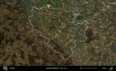 powiat swidnicki. Polonya 'nın idari bölgesini Nisan 2020' de çekilen Kopernik Nöbetçi karolarından oluşan bir uydu görüntüsüne göre özetledik.