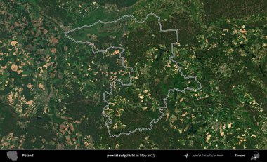 powiat sulecinski. Polonya 'nın idari bölgesini Mayıs 2023' te çekilen Kopernik Nöbetçi karolarından oluşan bir uydu görüntüsüne göre özetledik.