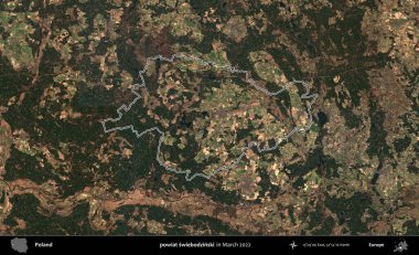 powiat swiebodzinski. Polonya 'nın idari bölgesini Mart 2022' de çekilen Kopernik Sentinel karolarından oluşan bir uydu görüntüsü ile özetledik.