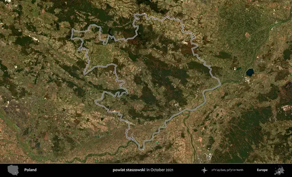 powiat staszowski. Polonya 'nın idari bölgesini, Ekim 2021' de çekilen Kopernik Nöbetçi karolarından oluşan bir uydu görüntüsüne göre özetledik.