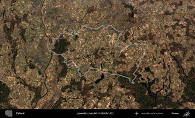 powiat sztumski. Polonya 'nın idari bölgesini Mart 2022' de çekilen Kopernik Sentinel karolarından oluşan bir uydu görüntüsü ile özetledik.