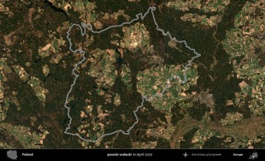 powiat walecki. Polonya 'nın idari bölgesini Nisan 2020' de çekilen Kopernik Nöbetçi karolarından oluşan bir uydu görüntüsüne göre özetledik.