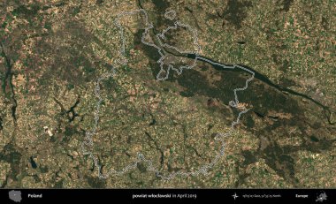 powiat wloclawski. Polonya 'nın idari bölgesini Nisan 2019' da çekilen Kopernik Nöbetçi karolarından oluşan bir uydu görüntüsüne göre özetledik.