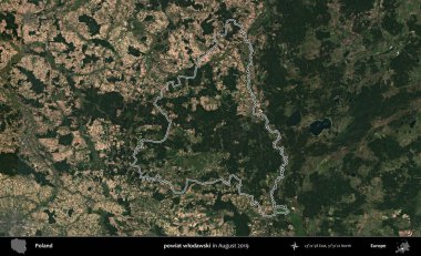 powiat wlodawski. Polonya 'nın idari bölgesini Ağustos 2019' da çekilen Kopernik Nöbetçi karolarından oluşan bir uydu görüntüsüne göre özetledik.