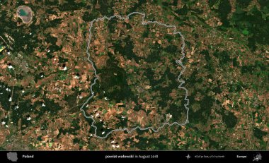powiat wolowski. Polonya 'nın idari bölgesini Ağustos 2018' de çekilen Kopernik Nöbetçi karolarından oluşan bir uydu görüntüsüne göre özetledik.