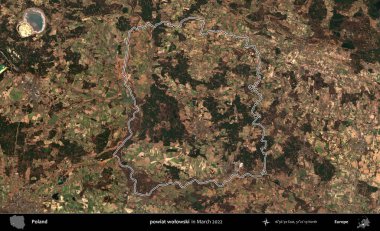 powiat wolowski. Polonya 'nın idari bölgesini Mart 2022' de çekilen Kopernik Sentinel karolarından oluşan bir uydu görüntüsü ile özetledik.