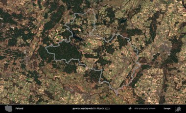 powiat wschowski. Polonya 'nın idari bölgesini Mart 2022' de çekilen Kopernik Sentinel karolarından oluşan bir uydu görüntüsü ile özetledik.