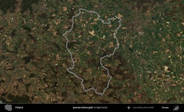powiat zlotoryjski. Polonya 'nın idari bölgesini Nisan 2020' de çekilen Kopernik Nöbetçi karolarından oluşan bir uydu görüntüsüne göre özetledik.