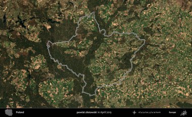 powiat zlotowski. Polonya 'nın idari bölgesini Nisan 2019' da çekilen Kopernik Nöbetçi karolarından oluşan bir uydu görüntüsüne göre özetledik.