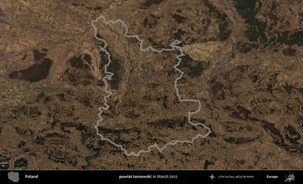 powiat tarnowski. Polonya 'nın idari bölgesini Mart 2022' de çekilen Kopernik Sentinel karolarından oluşan bir uydu görüntüsü ile özetledik.