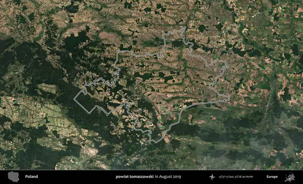 powiat tomaszowski. Polonya 'nın idari bölgesini Ağustos 2019' da çekilen Kopernik Nöbetçi karolarından oluşan bir uydu görüntüsüne göre özetledik.