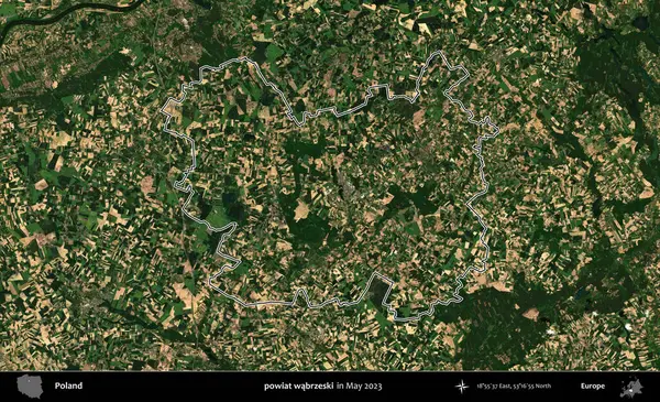 powiat wabrzeski. Polonya 'nın idari bölgesini Mayıs 2023' te çekilen Kopernik Nöbetçi karolarından oluşan bir uydu görüntüsüne göre özetledik.
