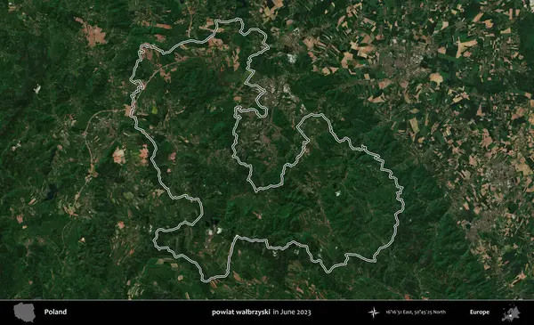 powiat walbrzyski. Polonya 'nın idari bölgesini Haziran 2023' te çekilen Kopernik Sentinel karolarından oluşan bir uydu görüntüsü ile özetledik.