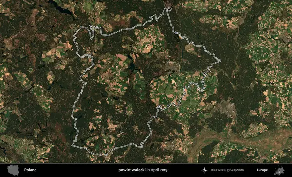 powiat walecki. Polonya 'nın idari bölgesini Nisan 2019' da çekilen Kopernik Nöbetçi karolarından oluşan bir uydu görüntüsüne göre özetledik.