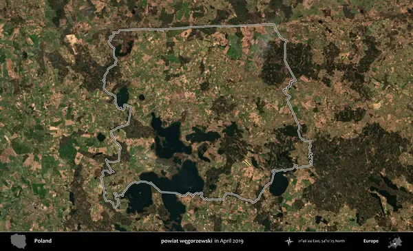 powiat wegorzewski. Polonya 'nın idari bölgesini Nisan 2019' da çekilen Kopernik Nöbetçi karolarından oluşan bir uydu görüntüsüne göre özetledik.