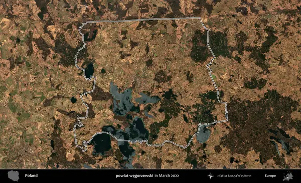 powiat wegorzewski. Polonya 'nın idari bölgesini Mart 2022' de çekilen Kopernik Sentinel karolarından oluşan bir uydu görüntüsü ile özetledik.