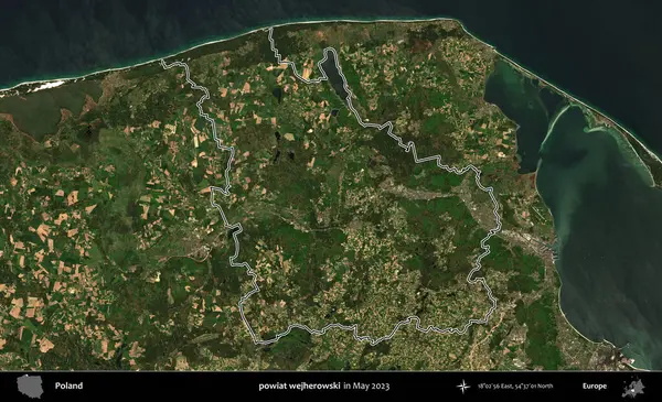 powiat wejherowski. Polonya 'nın idari bölgesini Mayıs 2023' te çekilen Kopernik Nöbetçi karolarından oluşan bir uydu görüntüsüne göre özetledik.