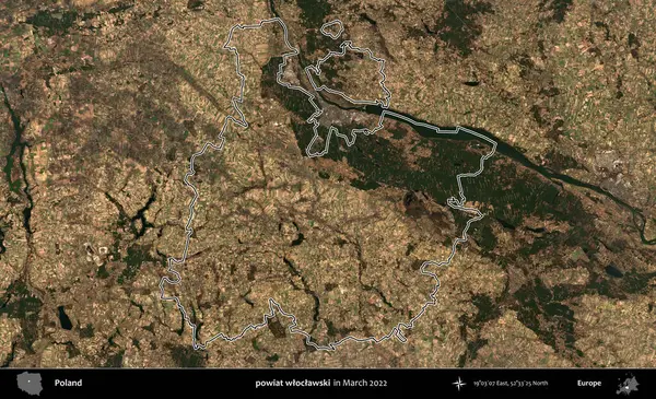powiat wloclawski. Polonya 'nın idari bölgesini Mart 2022' de çekilen Kopernik Sentinel karolarından oluşan bir uydu görüntüsü ile özetledik.