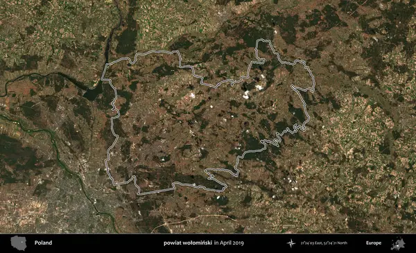 powiat wolominski. Polonya 'nın idari bölgesini Nisan 2019' da çekilen Kopernik Nöbetçi karolarından oluşan bir uydu görüntüsüne göre özetledik.