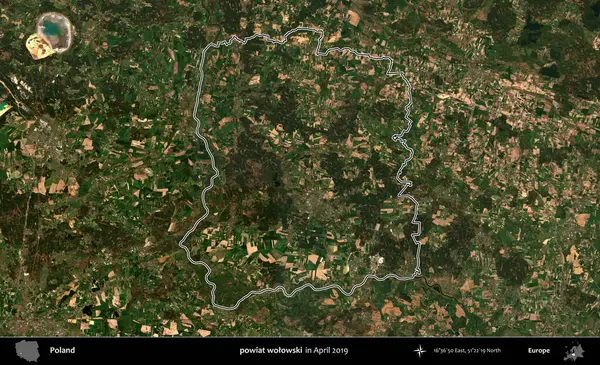 powiat wolowski. Polonya 'nın idari bölgesini Nisan 2019' da çekilen Kopernik Nöbetçi karolarından oluşan bir uydu görüntüsüne göre özetledik.