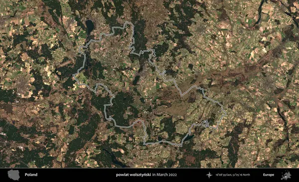 powiat wolsztynski. Polonya 'nın idari bölgesini Mart 2022' de çekilen Kopernik Sentinel karolarından oluşan bir uydu görüntüsü ile özetledik.