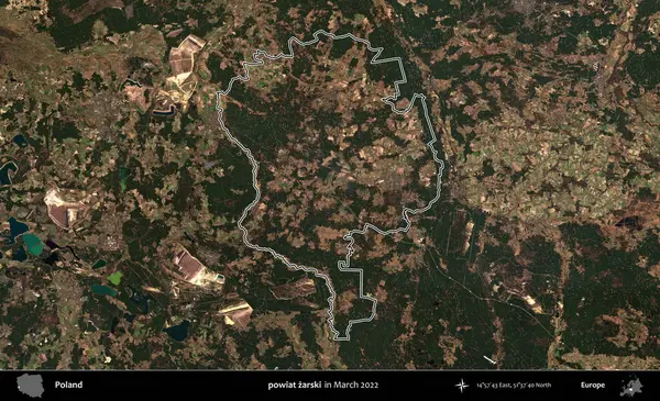 powiat zarski. Polonya 'nın idari bölgesini Mart 2022' de çekilen Kopernik Sentinel karolarından oluşan bir uydu görüntüsü ile özetledik.