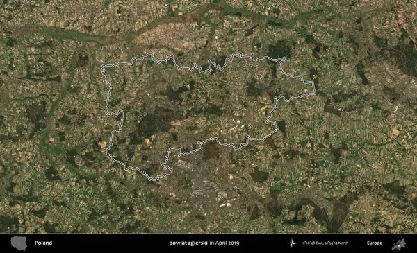 powiat zgierski. Polonya 'nın idari bölgesini Nisan 2019' da çekilen Kopernik Nöbetçi karolarından oluşan bir uydu görüntüsüne göre özetledik.
