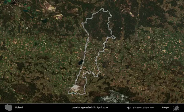 powiat zgorzelecki. Polonya 'nın idari bölgesini Nisan 2020' de çekilen Kopernik Nöbetçi karolarından oluşan bir uydu görüntüsüne göre özetledik.